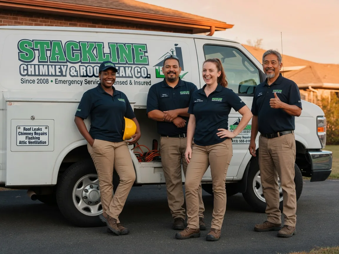 Chimney flashing repair company in Richfield, KS
